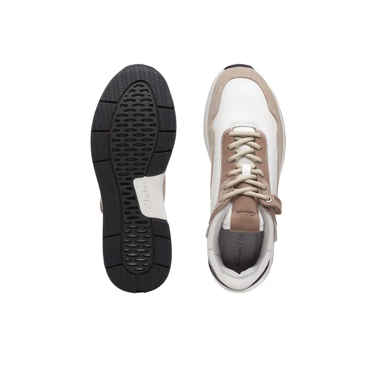 Clarks CoastLite Lo British Knight Collection Low Top Casual Shoes Men's White-6