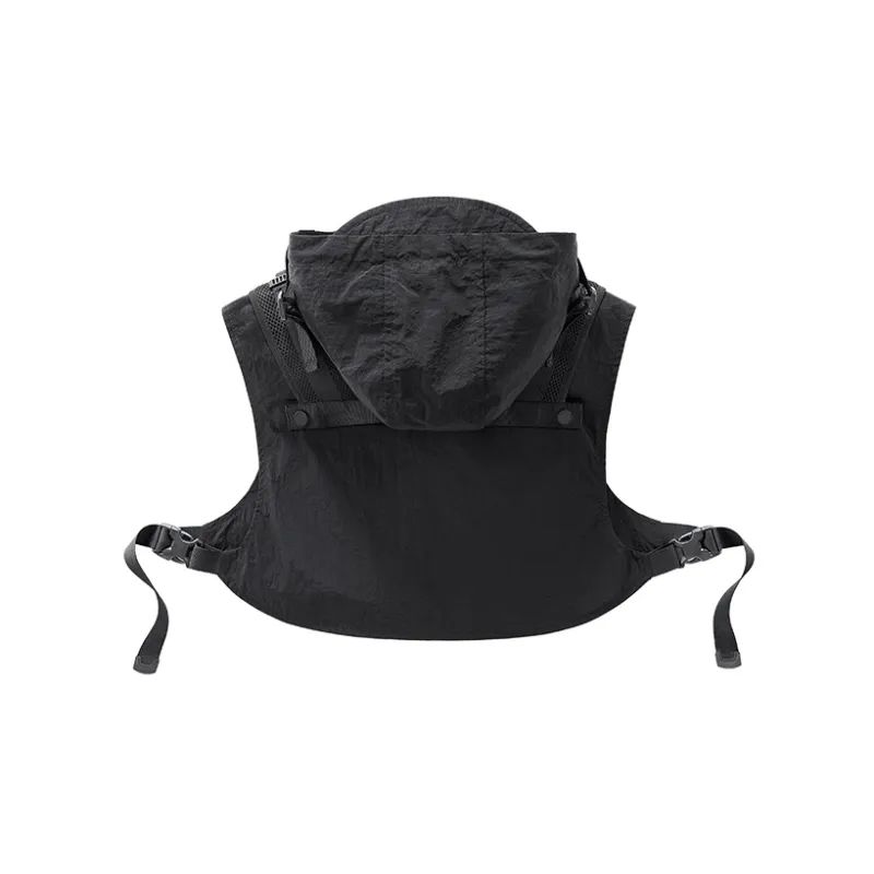 VIP Loose Fit Vest Unisex Black-2
