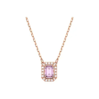 Swarovski Una Rose Gold Plated Necklaces Women's