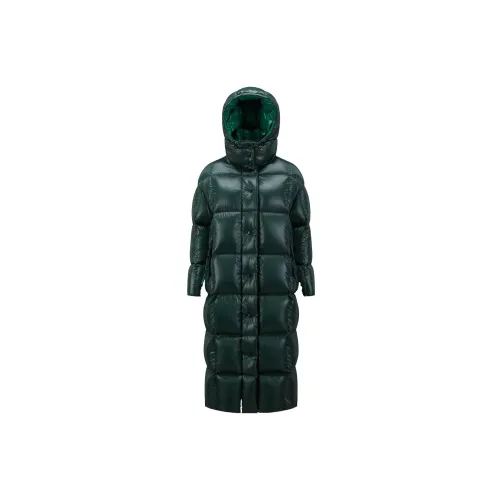 Moncler Parnaiba Series Down Jackets Women's Green