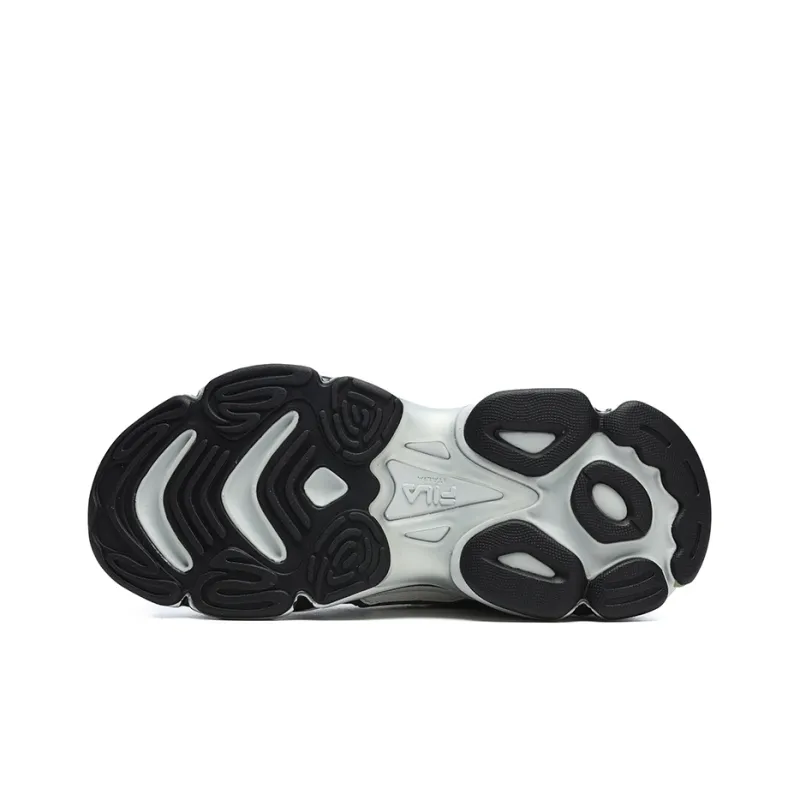 FILA FUSION Rjv D Low Top Running Shoes Women's Black Green-4