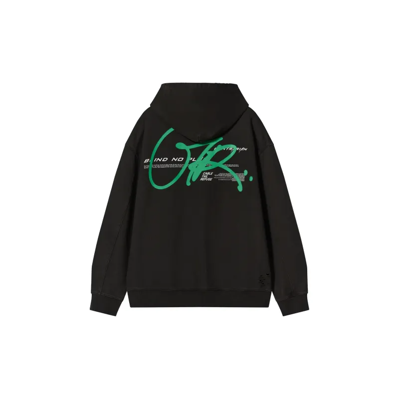 BLINDNOPLAN FW22 Hooded Loose Fit Sweatshirt Unisex-1
