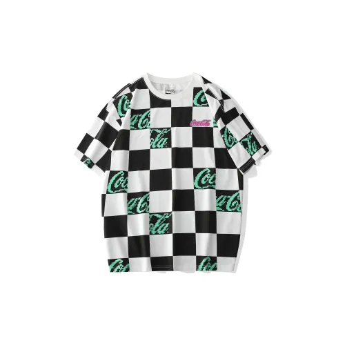 Coca-Cola T-Shirts Unisex Checkered