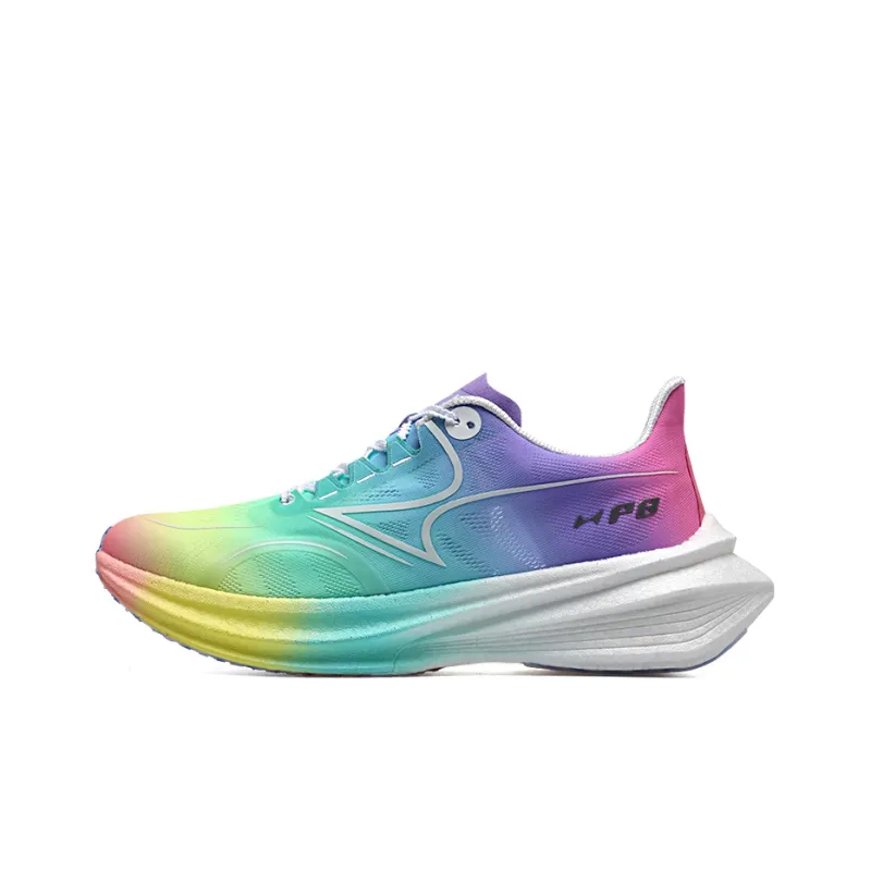 HEALTH Speeding 1.1 Cushioning Anti Slip Wear Resistant Breathability Running Shoes Unisex Rainbow-0