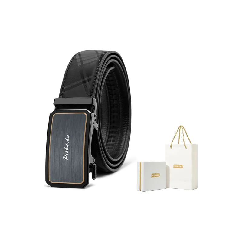 PISHUSHU Leather Belts Men-12