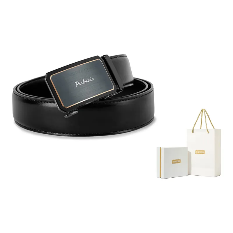 PISHUSHU Leather Belts Men-6