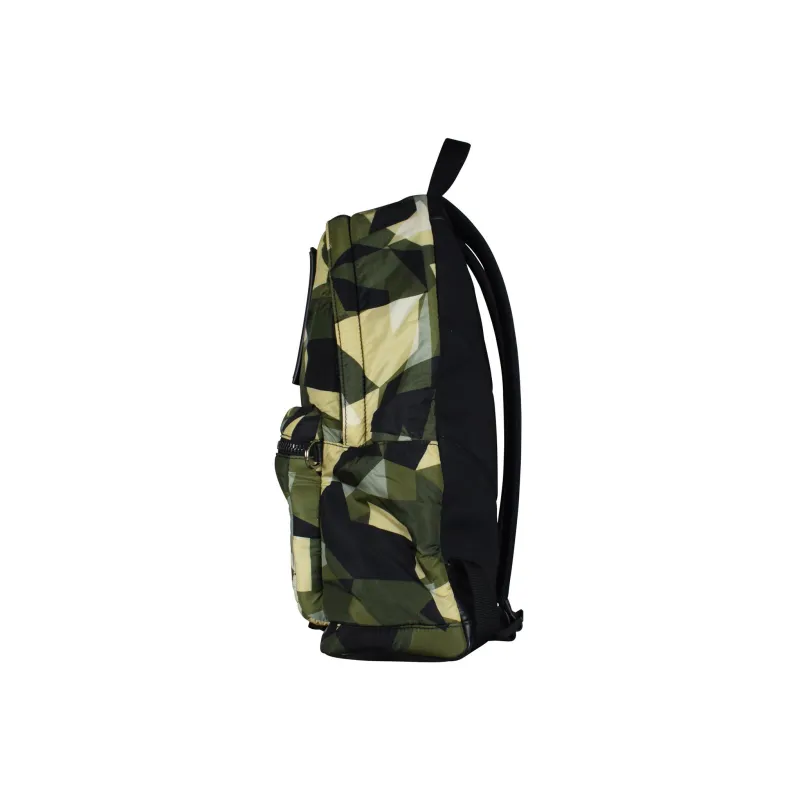 Jimmy Choo Polyester Backpack Men's Green-1