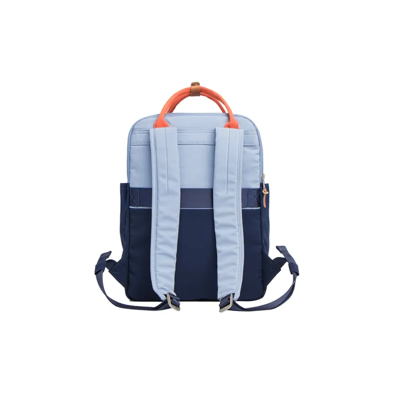 SOSITE Nylon Backpack Medium Size Unisex Sea Blue, Army Green, Beige Yellow, Boxwood Green-3