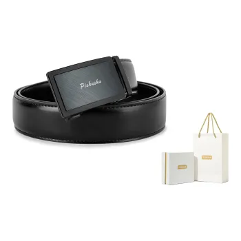 PISHUSHU Leather Belts Men