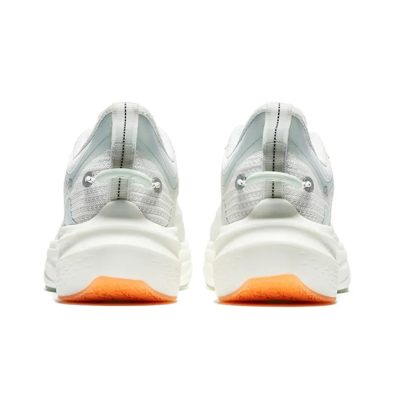 Erke Qitan 4.0 Support Low Top Running Shoes Women's Snowflake Paste Jelly Orange-3