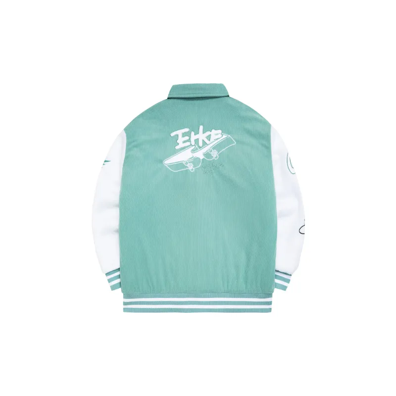 Erke Jackets Women's Coconut Wood Green-1
