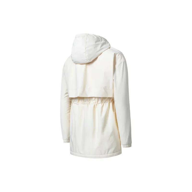 Erke Trench Coats Women's Glacier White-1
