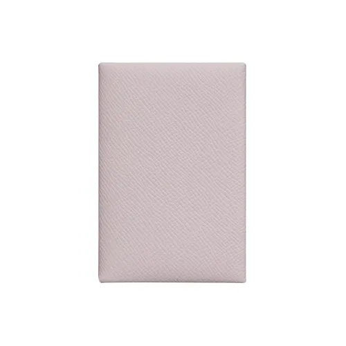 HERMES Calvi Epsom Calfskin Business Card Holder, Coin Purse, Wallet, Card Holder Women's 09 Mauve Pale Dream Purple