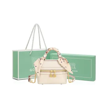 Gong Xuan Cow Leather One Shoulder Handbag Regular Women's Chang'e Palace Jade