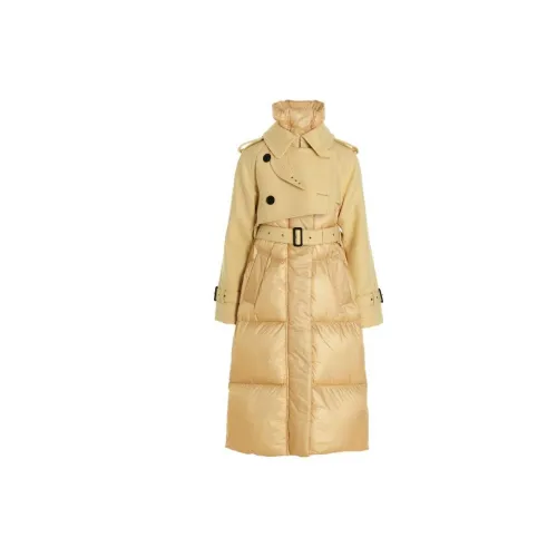 Sacai Down Jackets Women's Yellow