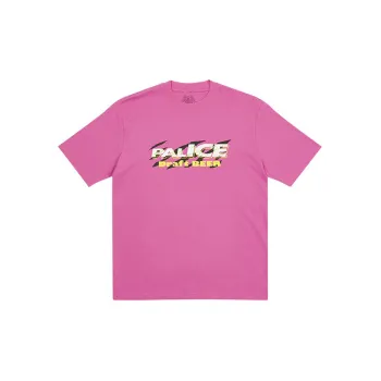 PALACE Light Beer T Shirt 'Pink'