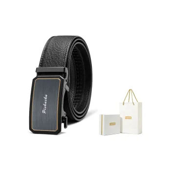PISHUSHU Leather Belts Men