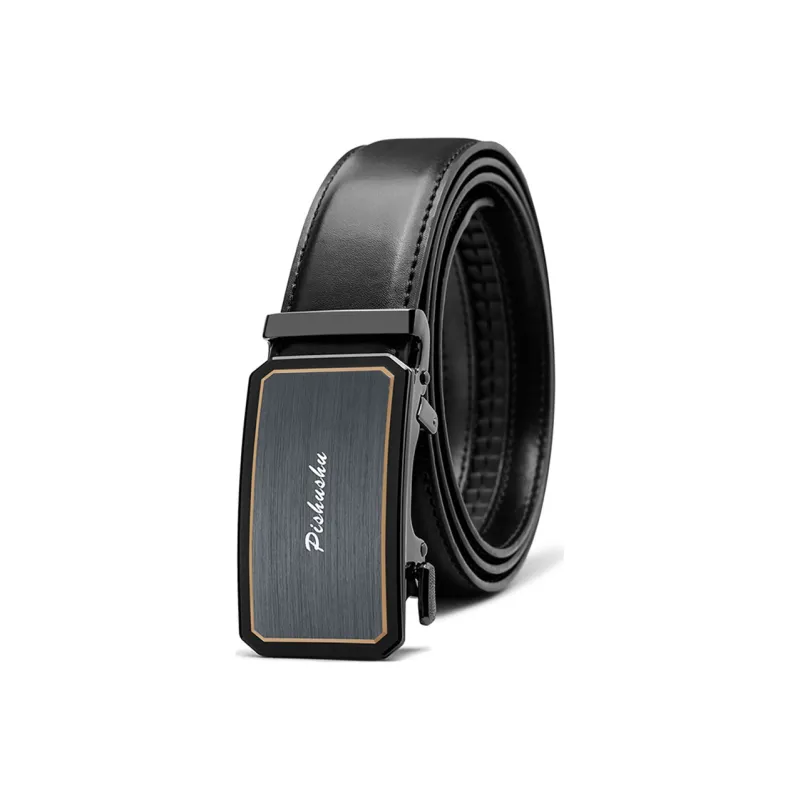 PISHUSHU Leather Belts Men-1
