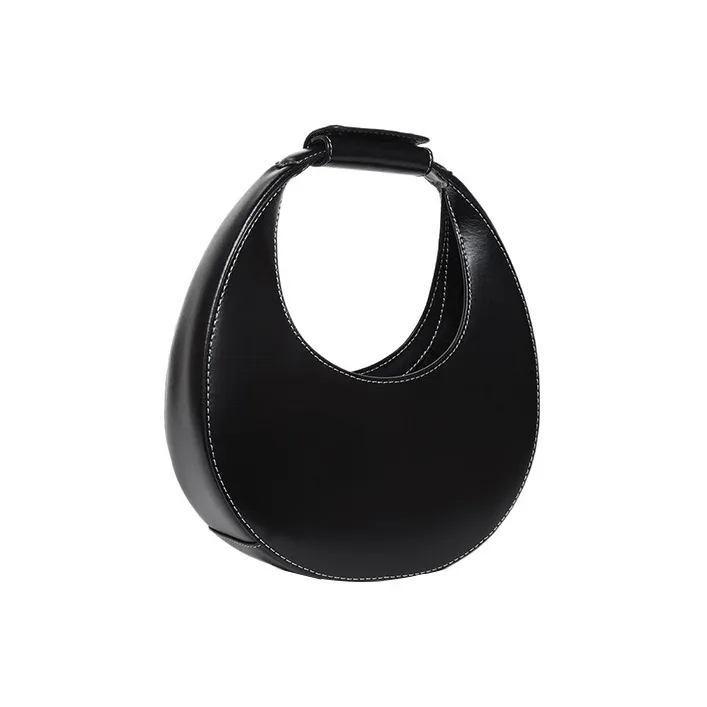 Staud Moon Logo Debossed Tote Bag-1