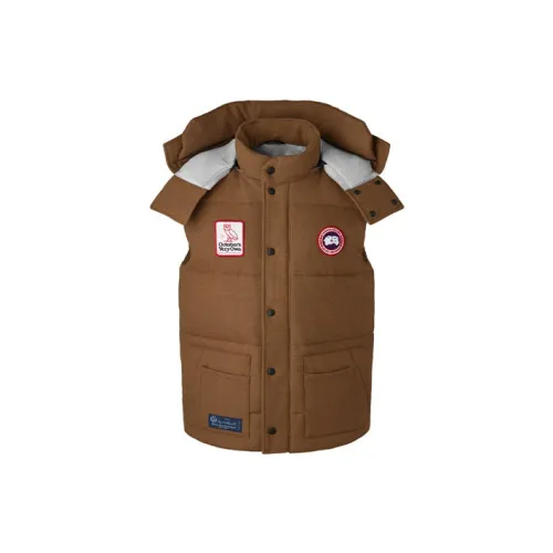 Canada Goose OVO Co-brand Vests Unisex Camel