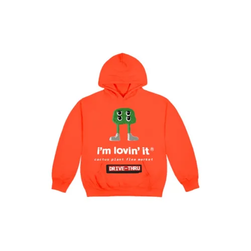 Cactus Plant Flea Market Sweatshirts Unisex Orange