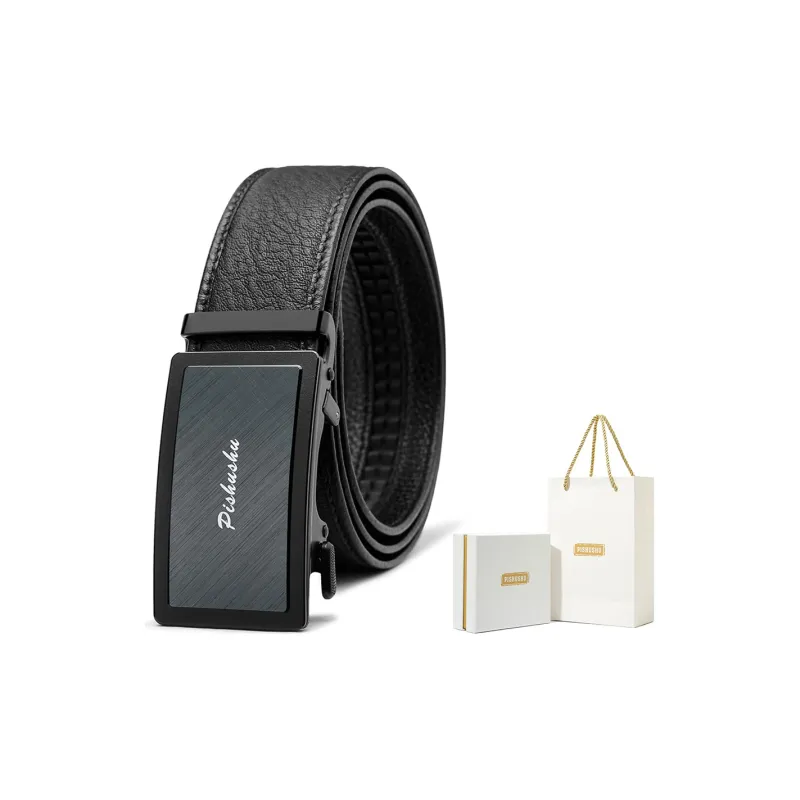 PISHUSHU Leather Belts Men-9