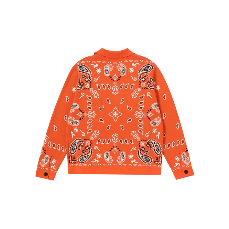 CNNAKUPENDA Cashmere Sweaters Unisex Orange Red-1