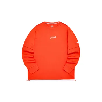 Erke T Shirts Men Bright Award Orange
