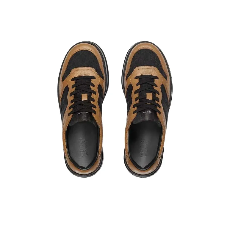 GUCCI Gg Embossed Camel Black-3