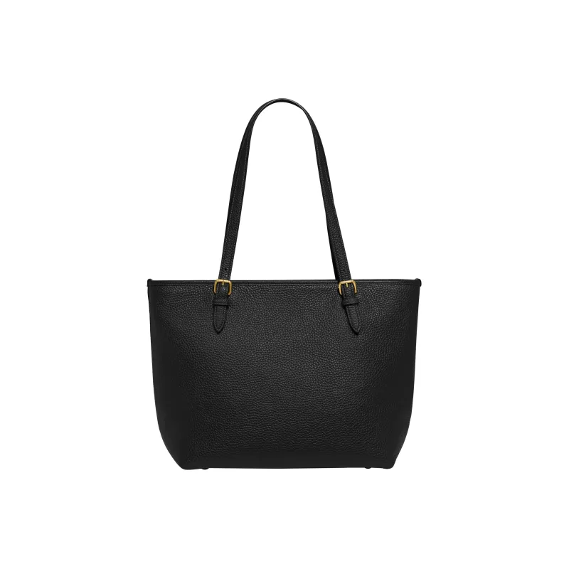 COACH Taylor Grain Leather Tote Bag, Shopping Bag, Shoulder Bag, Handbag Tubas Women's Black-1