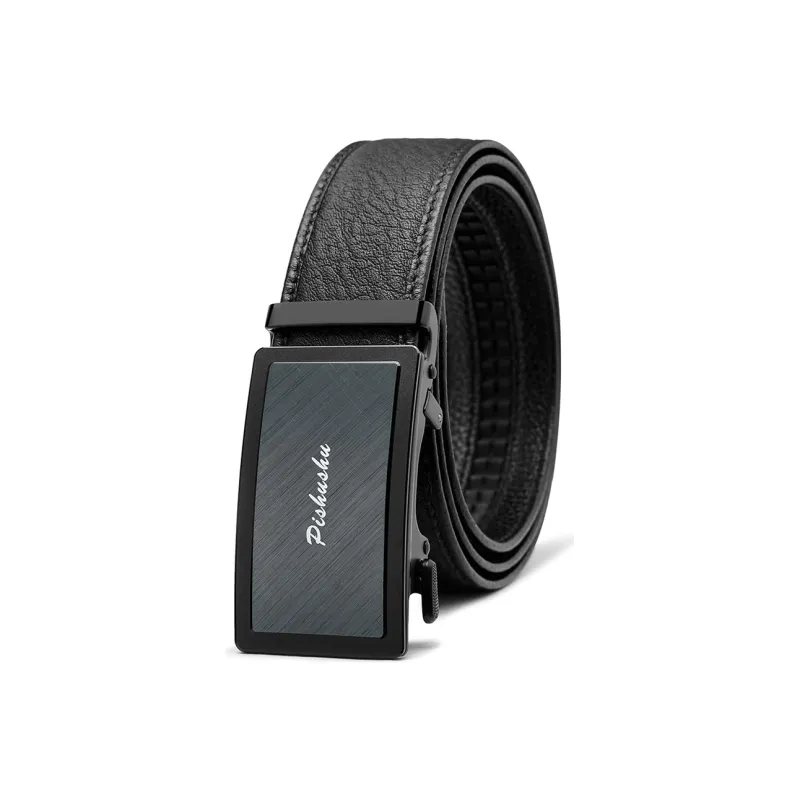 PISHUSHU Leather Belts Men-8