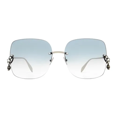 Alexander McQueen Sunglasses Women's Silver