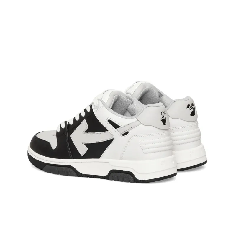 OFF WHITE Out Of Office Ooo Low Tops Light Grey Black-2