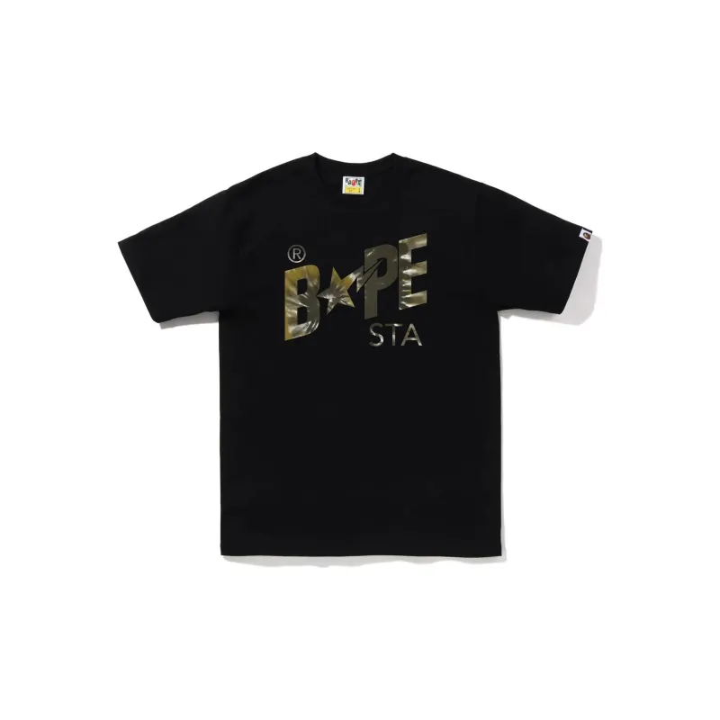 Bape Tie Dye Bape Sta Logo Tee-0