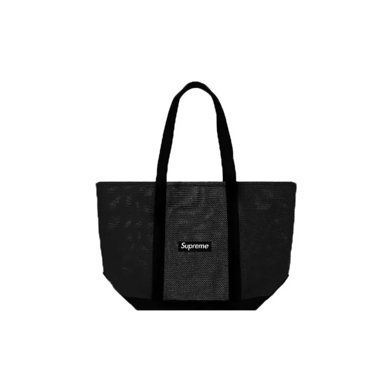 Supreme Cotton Tote Bag, Shopping Bag, Handbag, Shoulder Bag Tubas Unisex Multicolor-3