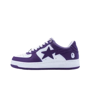 A BATHING APE Bape Sta White Purple 2022