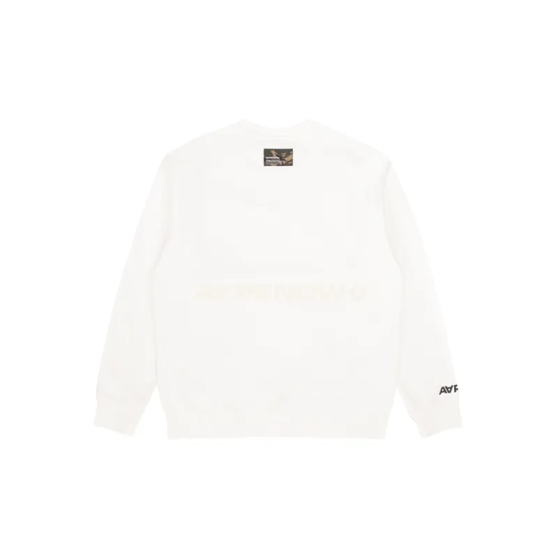Aape Logo patch Crew Neck Sweatshirt-7