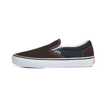 Vans Skate Slip On 'Brown Blue'
