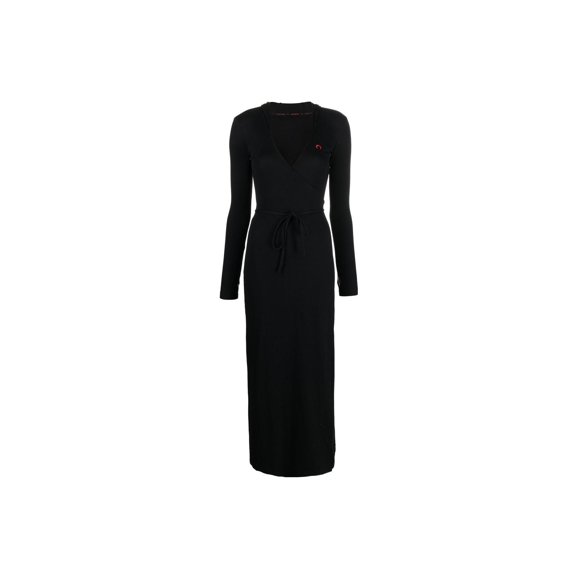 Marine Serre Black Dresses on Sale & Authentic - POIZON
