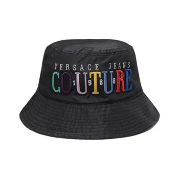 VERSACE JEANS COUTURE Bucket Hats Men Black