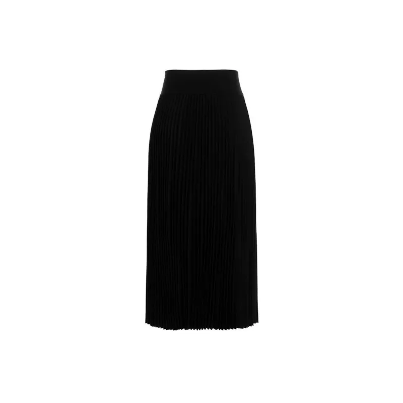 THEORY Casual Long Skirts Women's Black-1