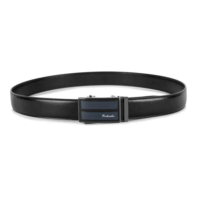 PISHUSHU Leather Belts Men-0