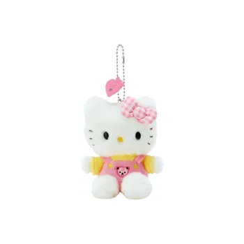 Sanrio Vintage Shouwa Collection Hello Kitty Dolls Plush Pendant 9cm High