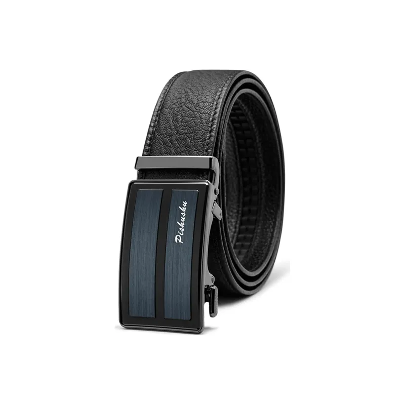PISHUSHU Leather Belts Men-5