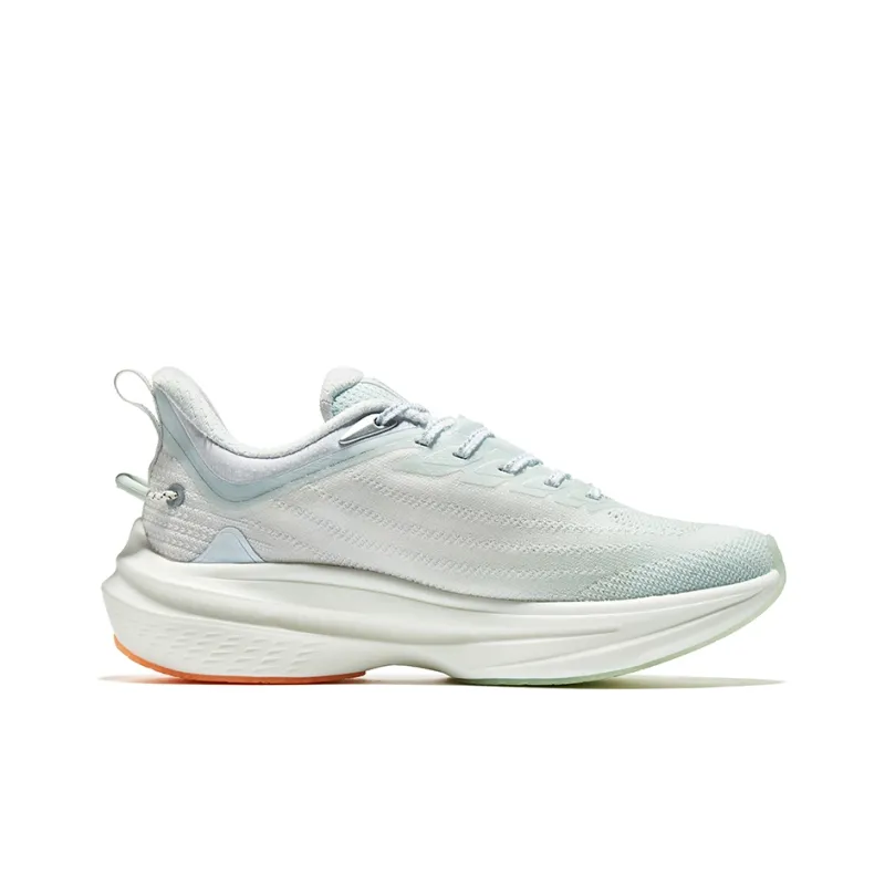 Erke Qitan 4.0 Support Low Top Running Shoes Women's Snowflake Paste Jelly Orange-1