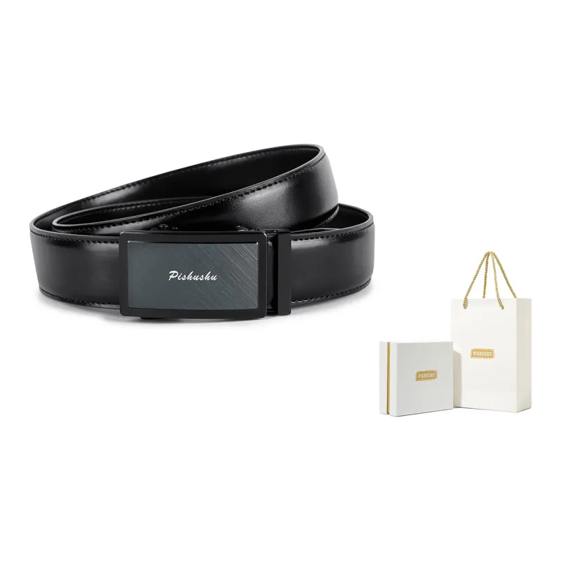 PISHUSHU Leather Belts Men-6