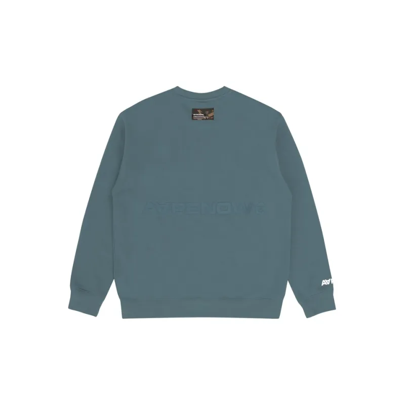 Aape Logo patch Crew Neck Sweatshirt-5
