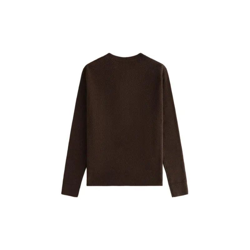KITH Women's Larsen Pique Knit Henley 'Incognito'-1