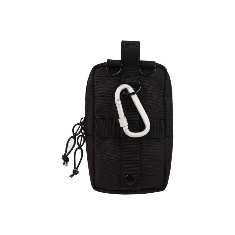 Rough Enough Polyamide Cell Phone Pouch Storage Bag Shoulder Bag Crossbody Bag Medium Size Black-2