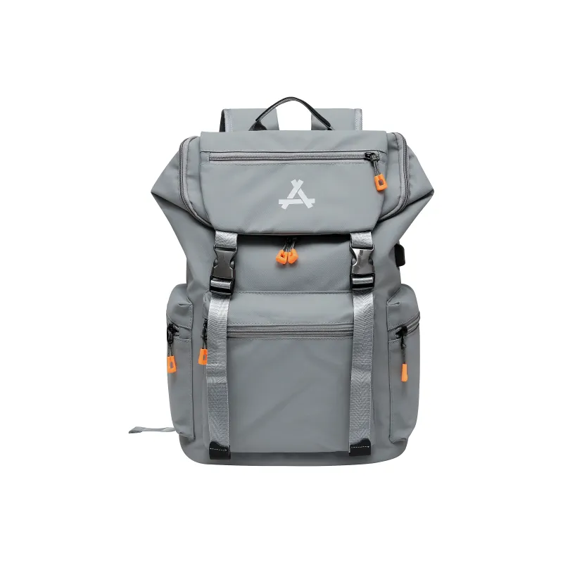 KONADCT Oxford Backpack Large Size Unisex Gray-0